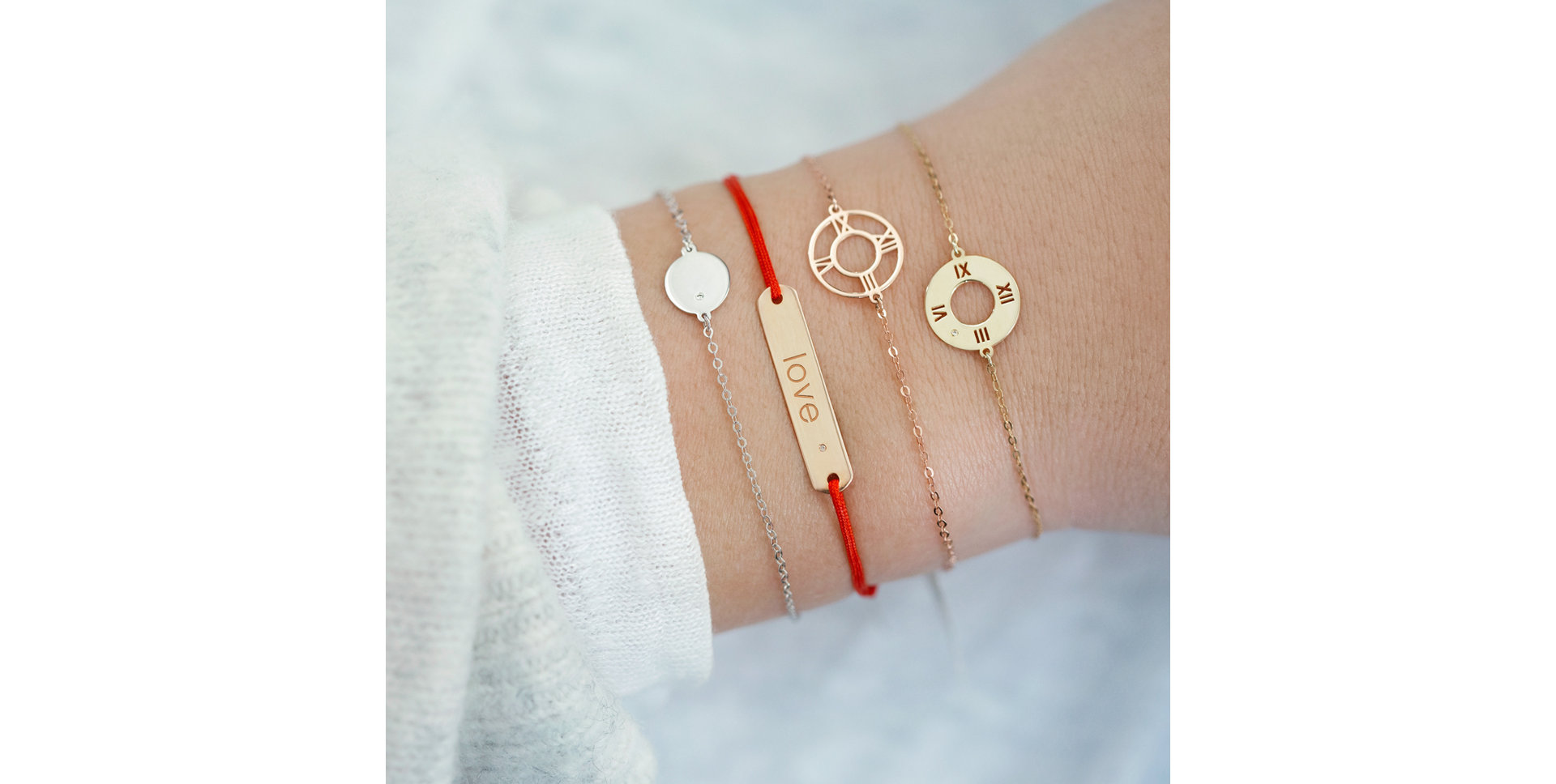 Náramek s diamantem My Planet