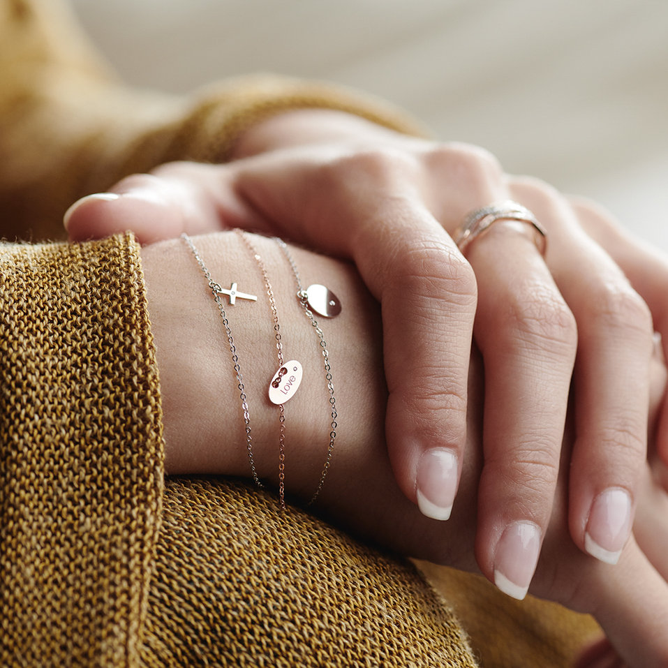 Náramek s diamantem My Space