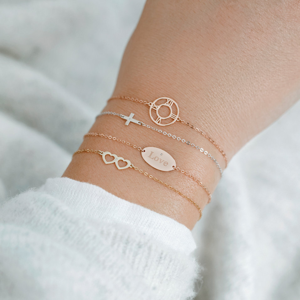 Náramek s diamantem My Icon