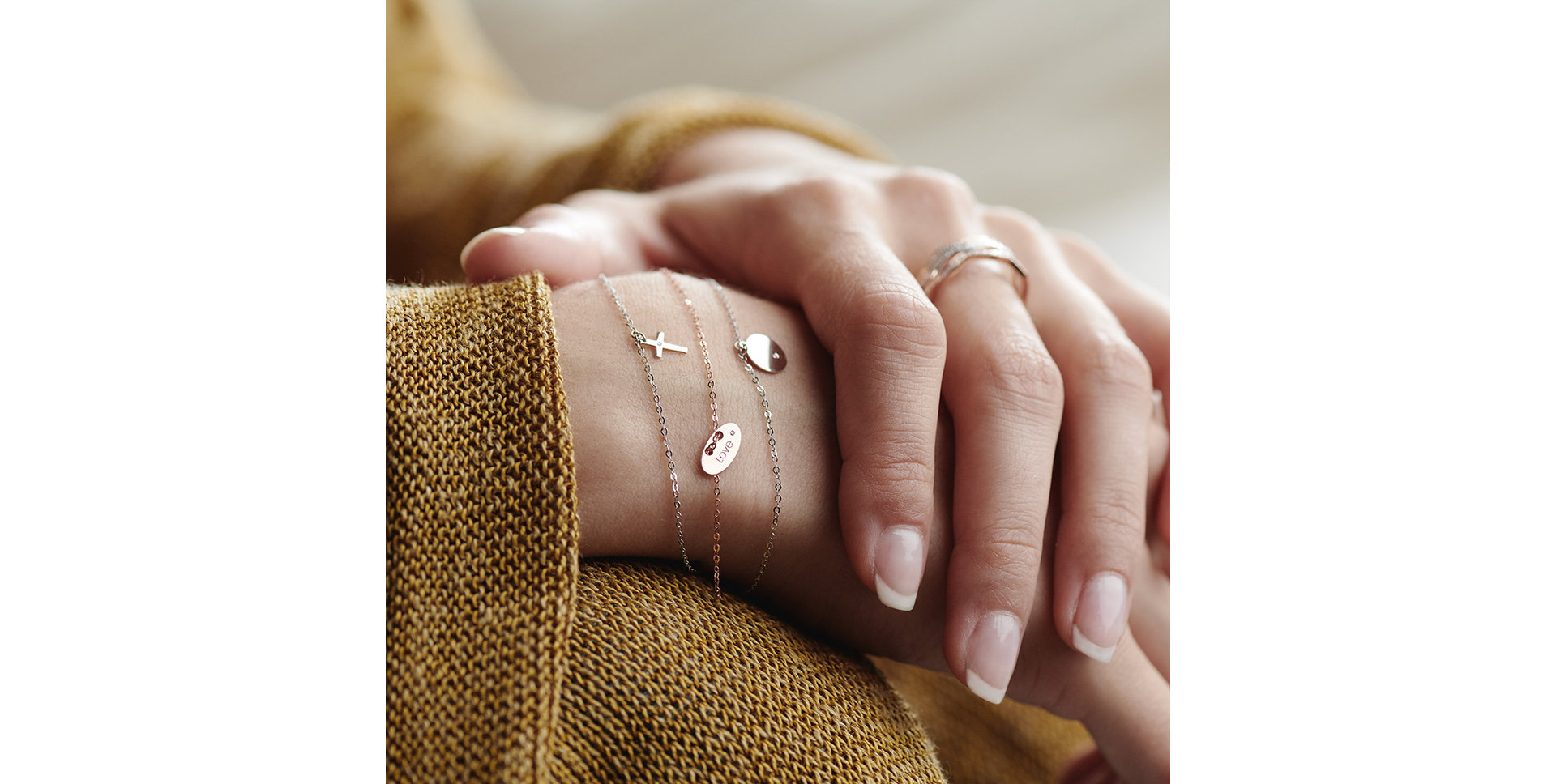 Náramek s diamantem Memory