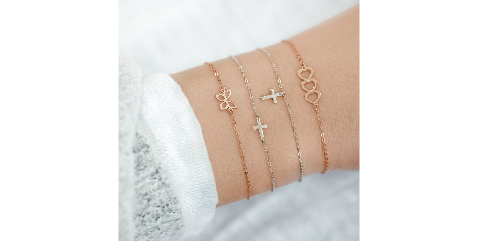 Náramek s diamantem Memory