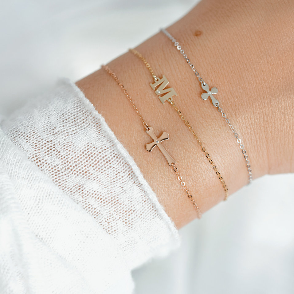 Náramek s diamantem Glory Religion