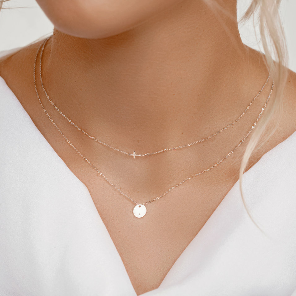 Náhrdelník s diamantem My Faith