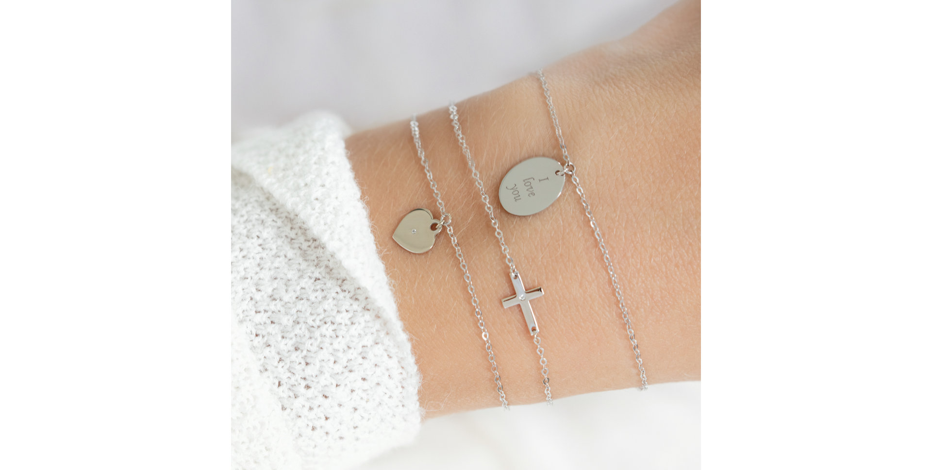 Náramek s diamantem Amazing Love