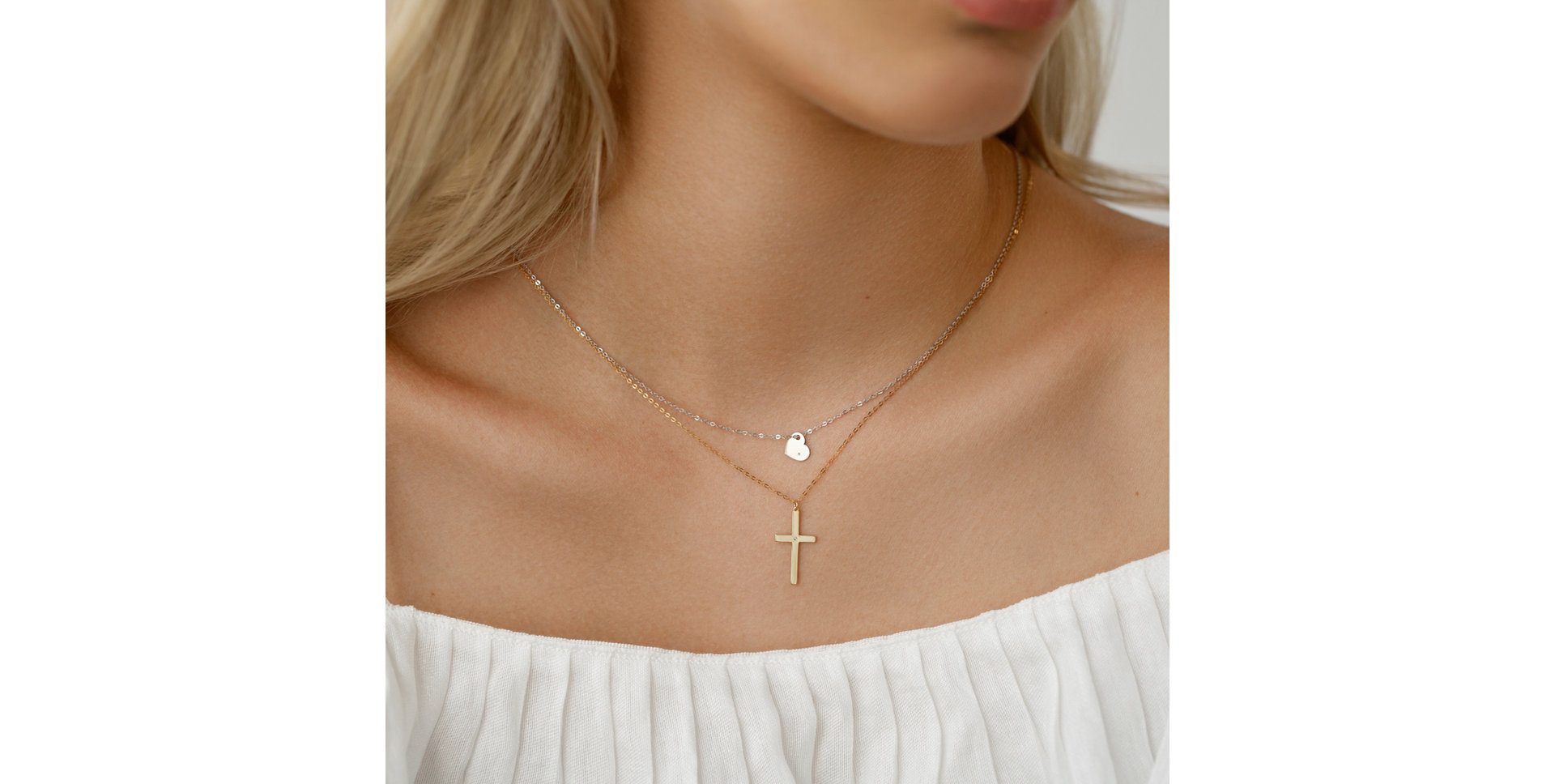 Náhrdelník s diamantem Promise Love