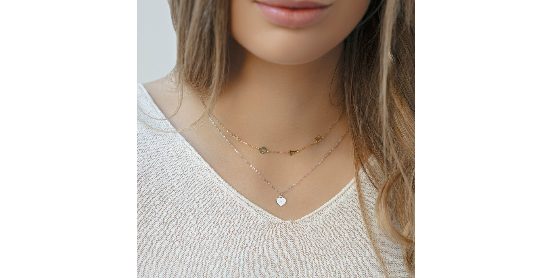 Náhrdelník s diamantem Dream Heart