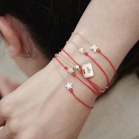 Diamantový náramek se šňůrkou Effect Diamond