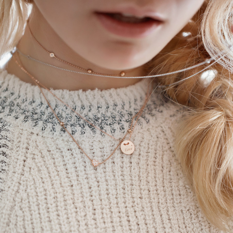 Náhrdelník s diamantem Love Splendor