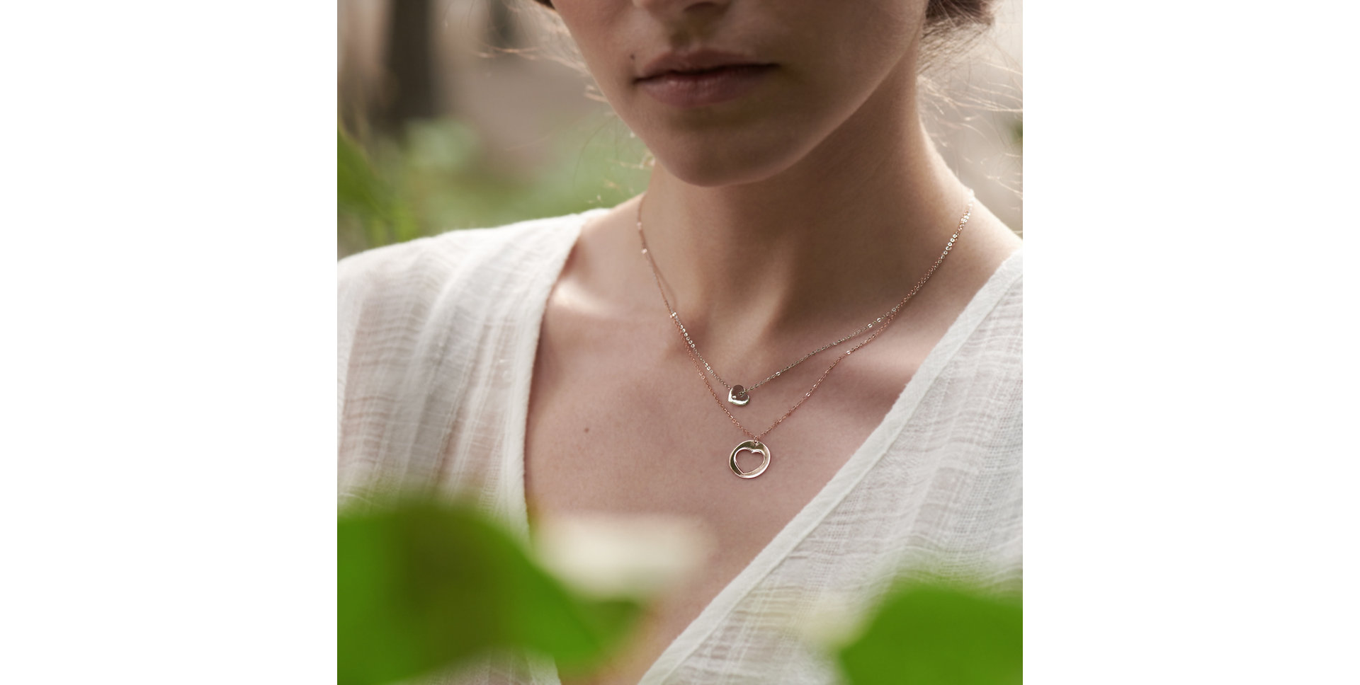 Náhrdelník s diamantem Signature Heart