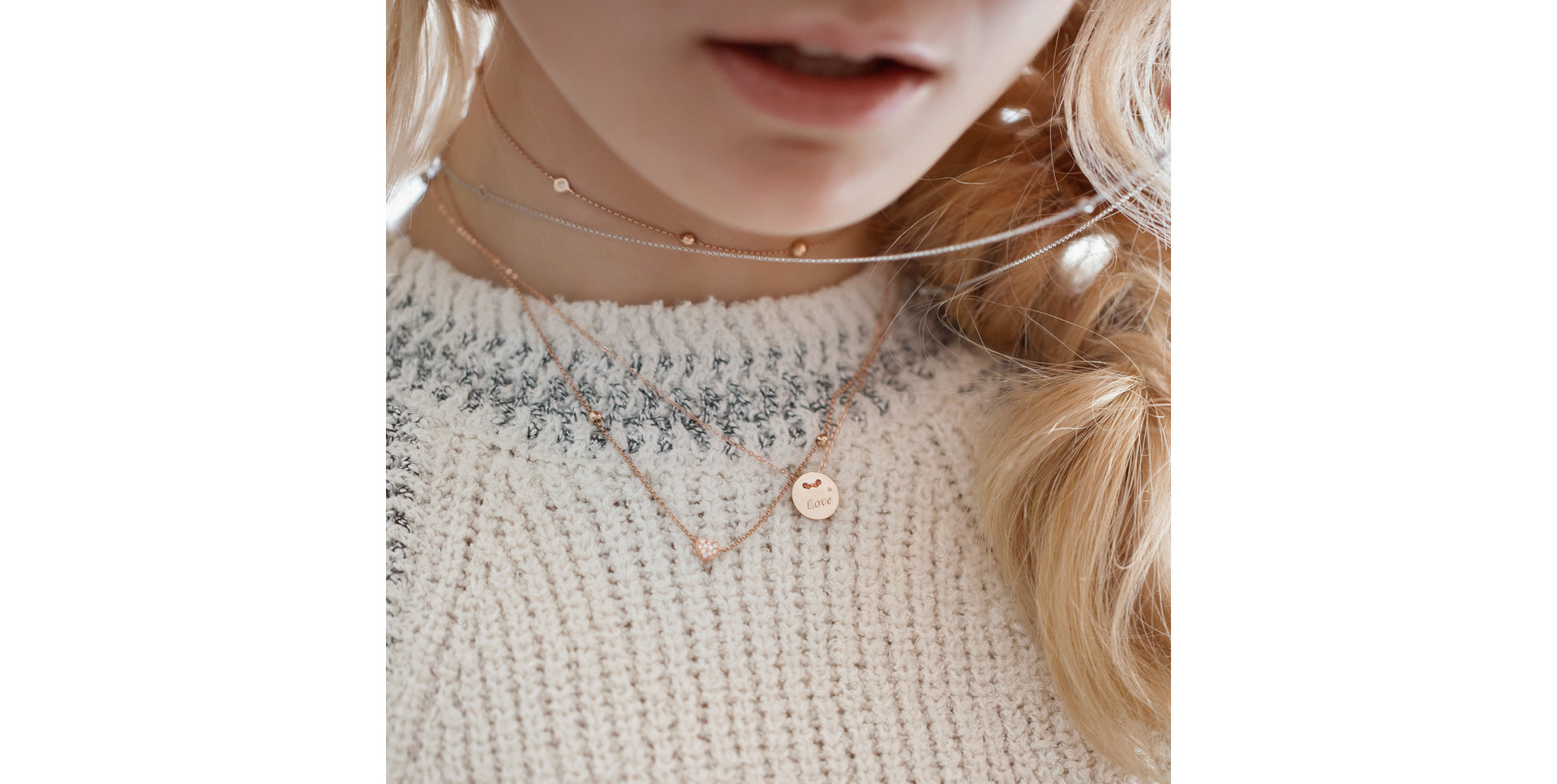 Náhrdelník s diamantem Love Splendor