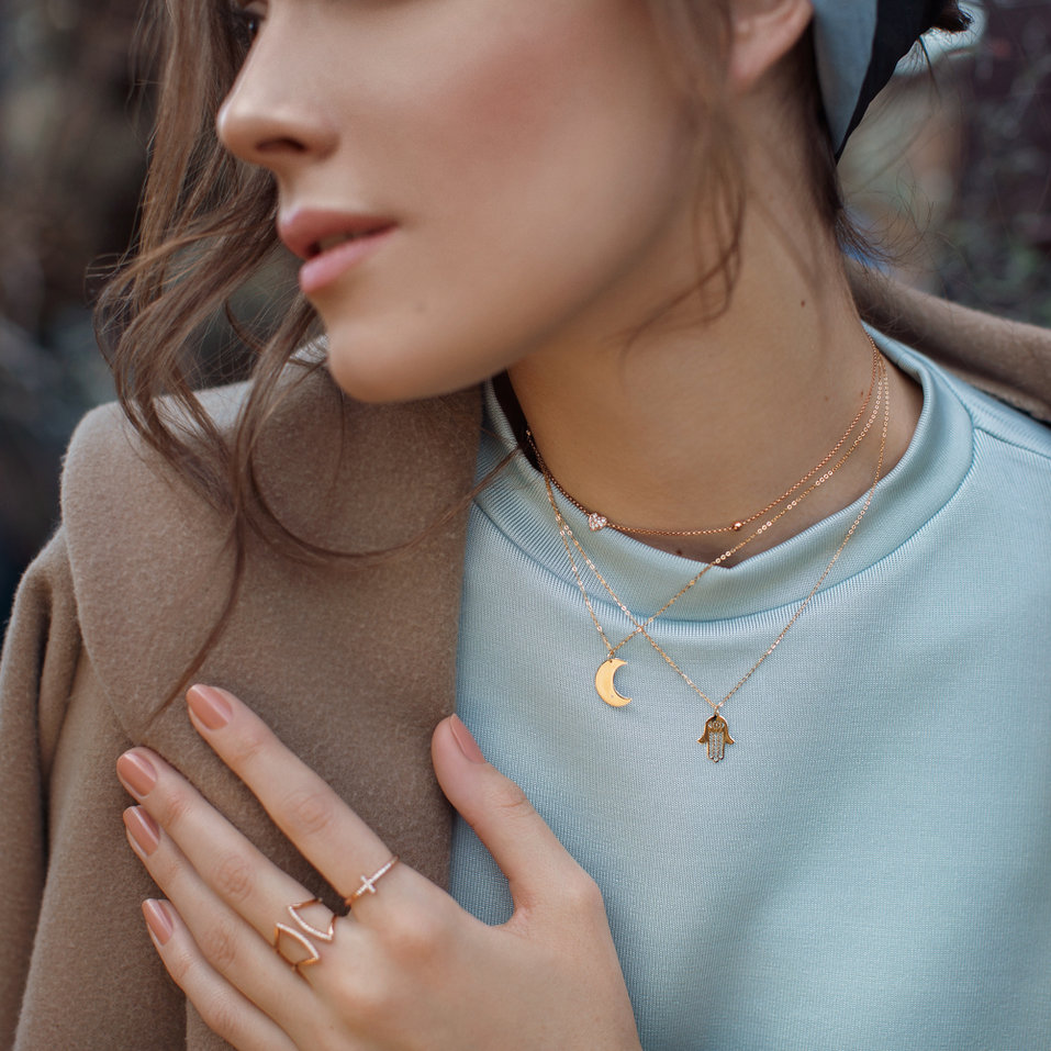 Prsten s diamanty Cross