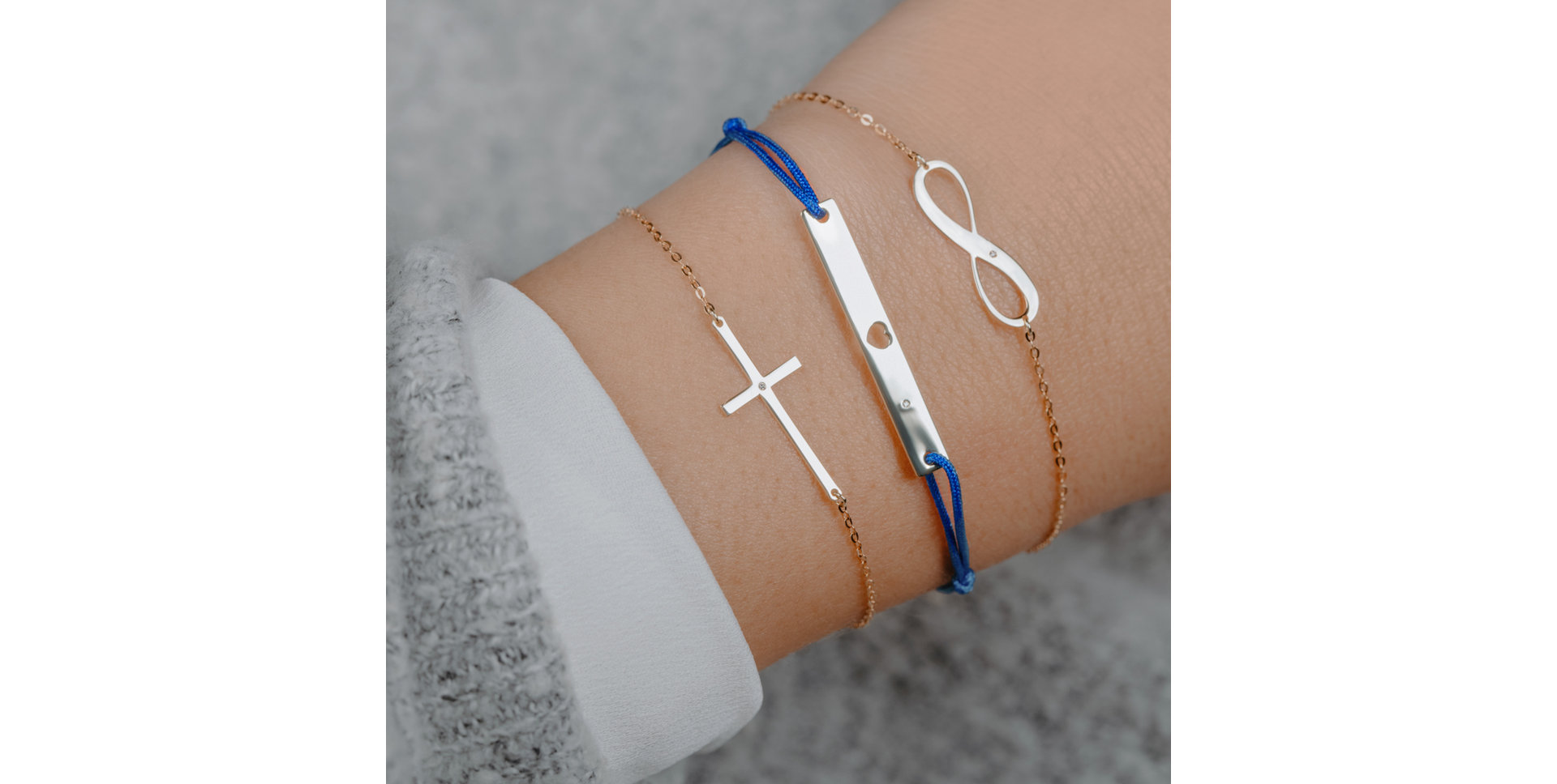 Náramek s diamantem My Infinite