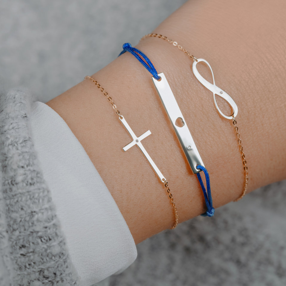 Náramek s diamantem My Infinite