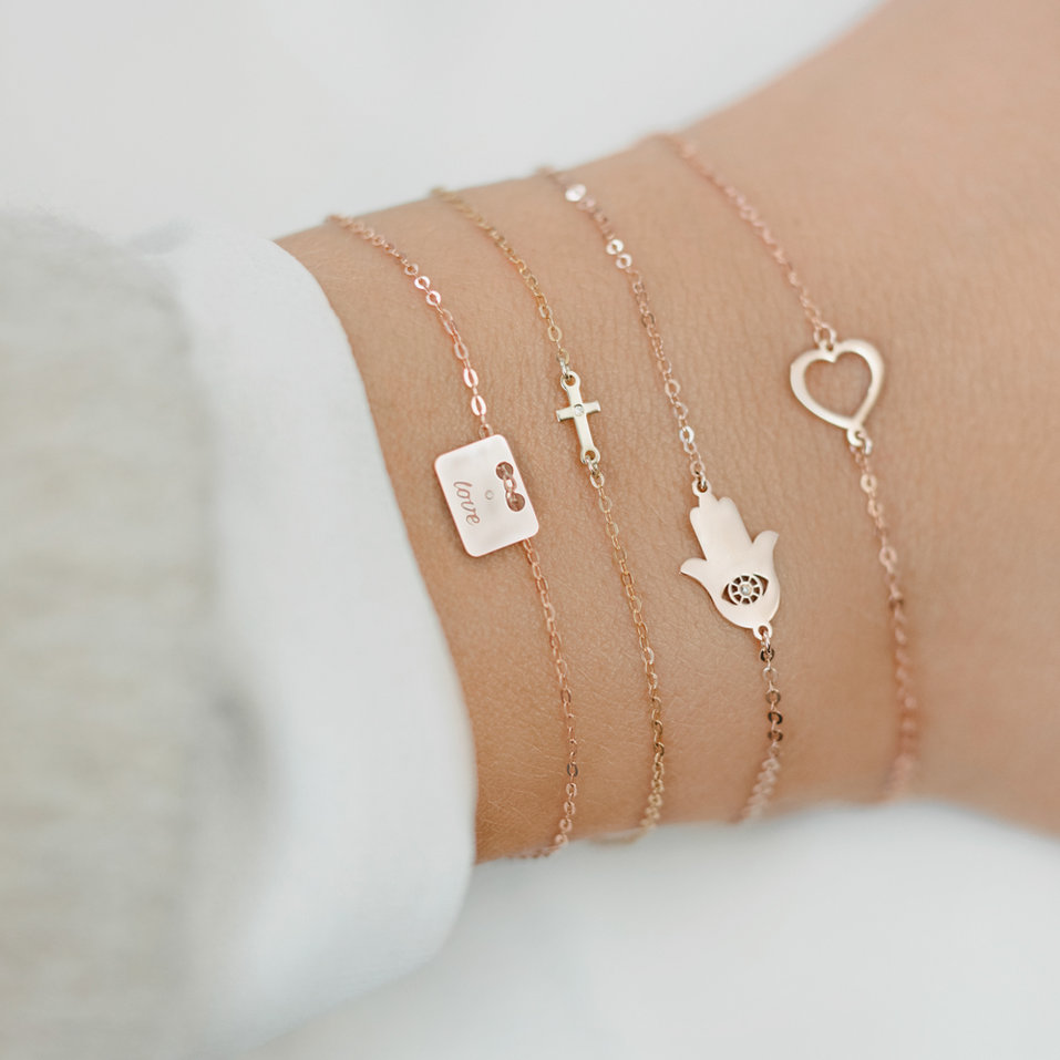 Náramek s diamantem Diamond Mystery