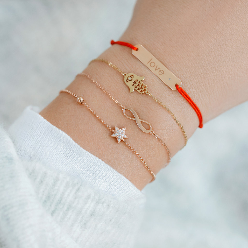 Náramek s diamantem Mystery