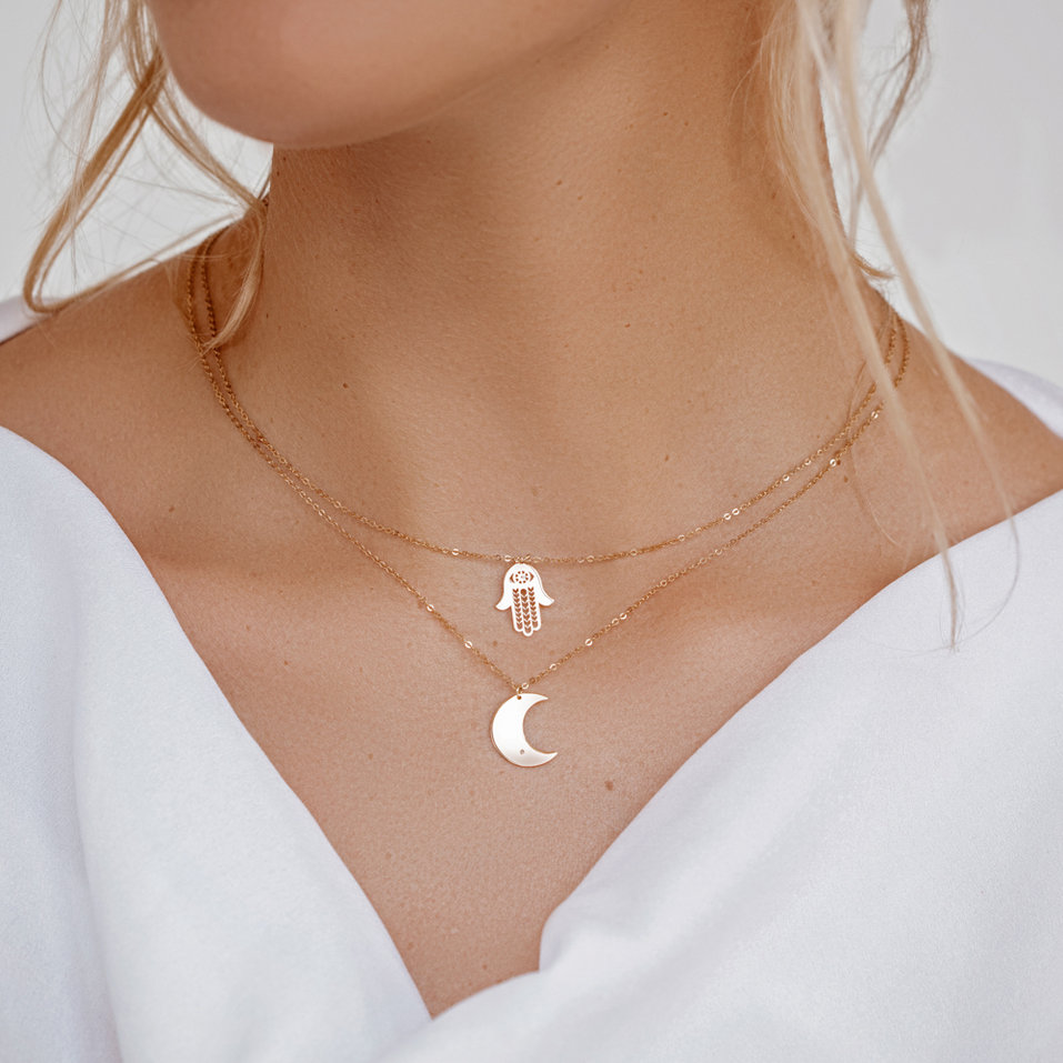 Náhrdelník s diamantem Posh Fate