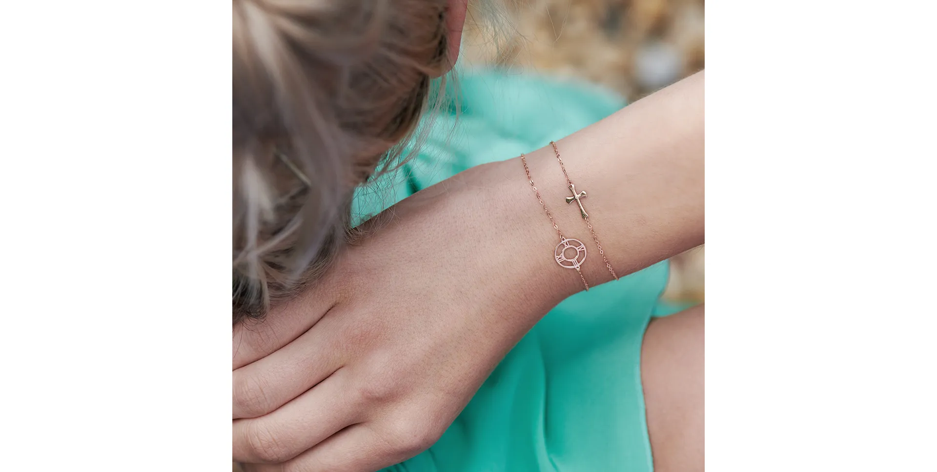 Náramek s diamantem Faith