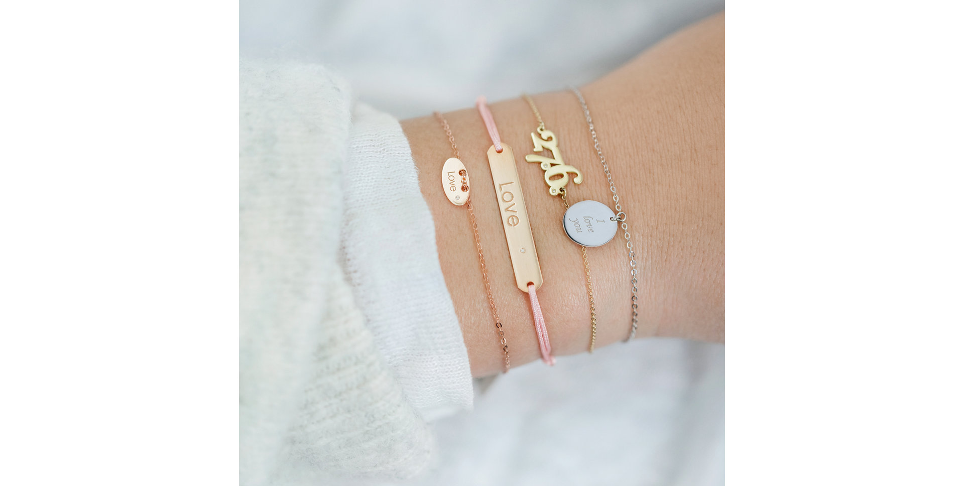 Náramek s brilianty Date