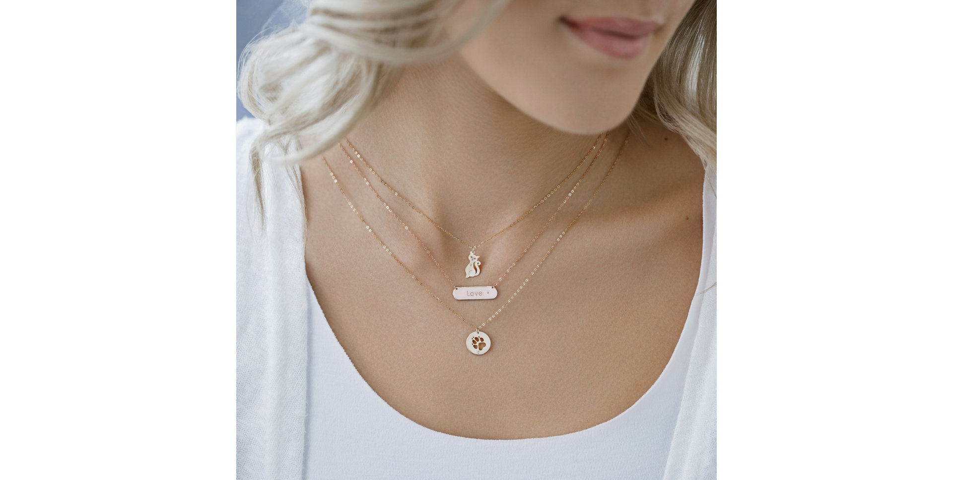 Náhrdelník s diamantem Posh Amour