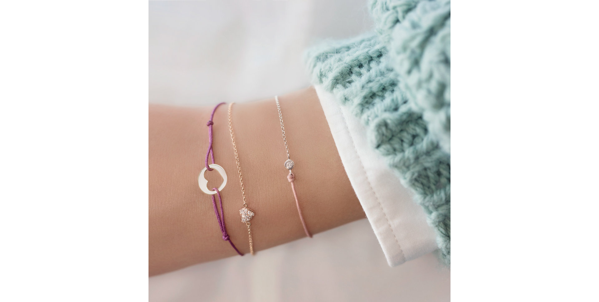 Náramek s diamantem My Signature