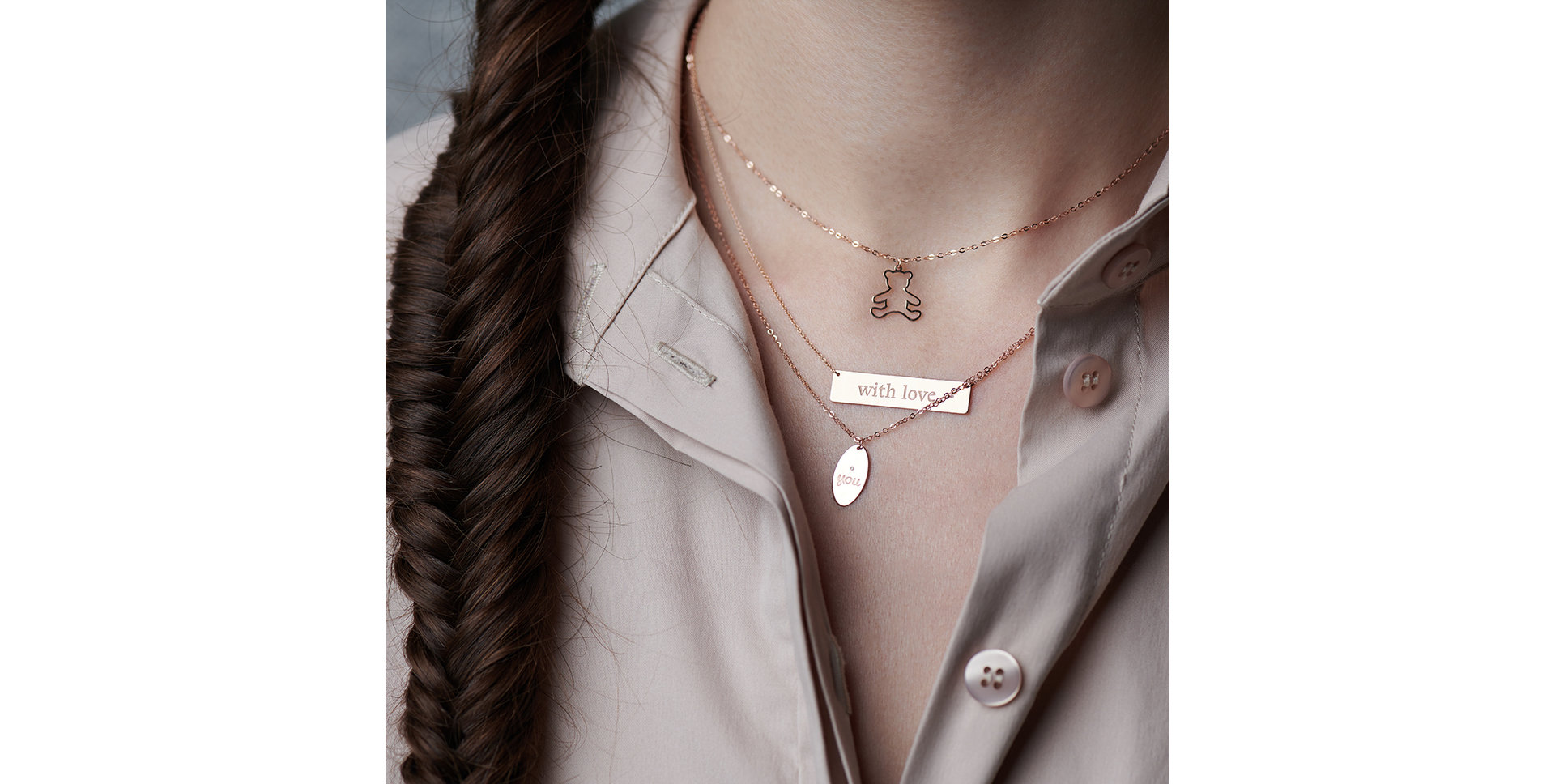 Náhrdelník s diamantem Fantasy Amour