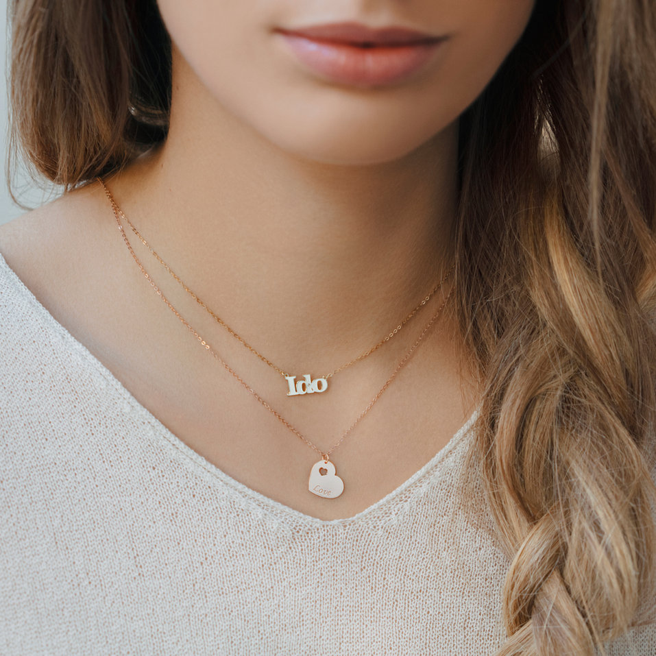 Náhrdelník s diamantem I DO