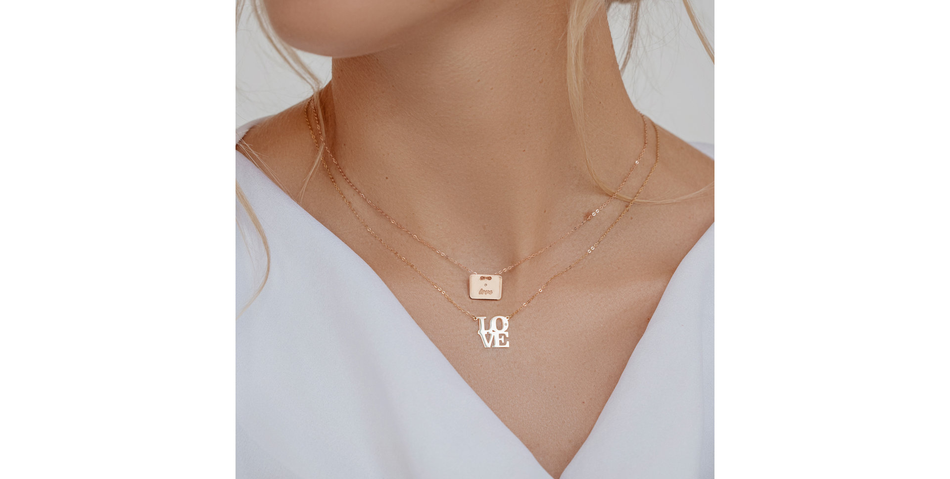 Náhrdelník s diamantem Military Amour