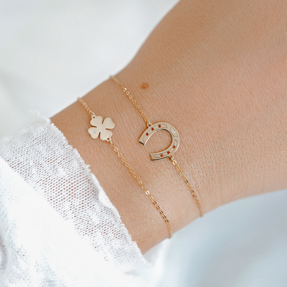 Náramek s diamantem Get Lucky