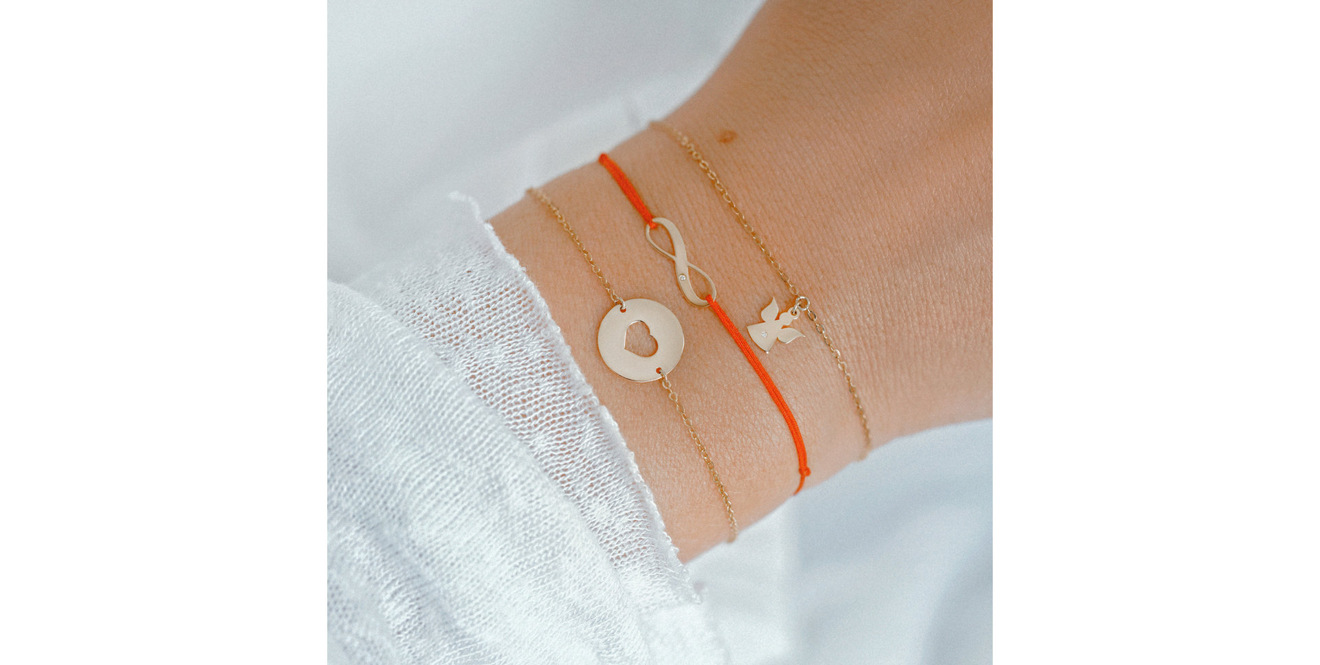 Náramek s diamantem Angel