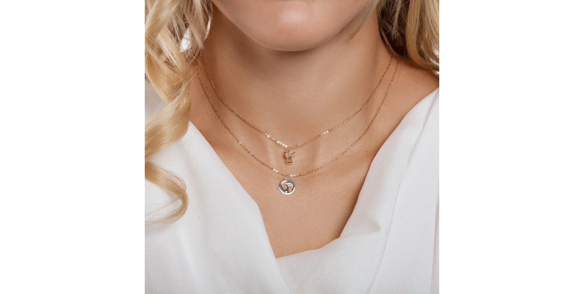 Náhrdelník s diamantem My Angel