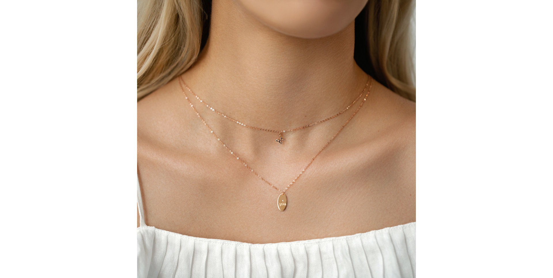 Náhrdelník s diamantem Extraordinary Butterfly