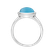Prsten s topazem swiss Bonbon4