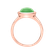 Prsten s chryzoprasem Bonbon4
