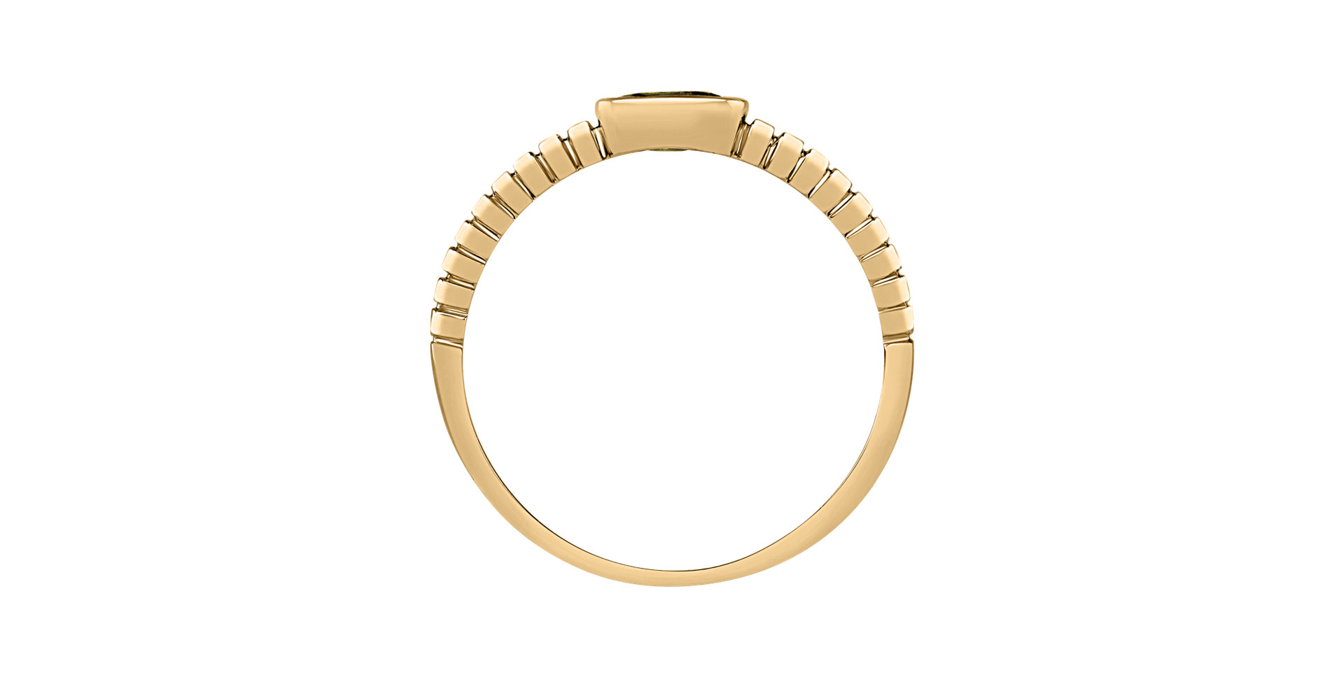 Prsten se smoky quartzem Bonbon