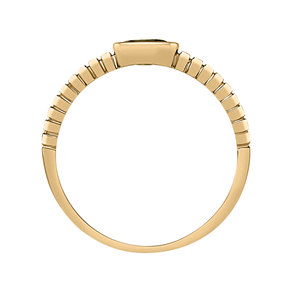 Prsten se smoky quartzem Bonbon