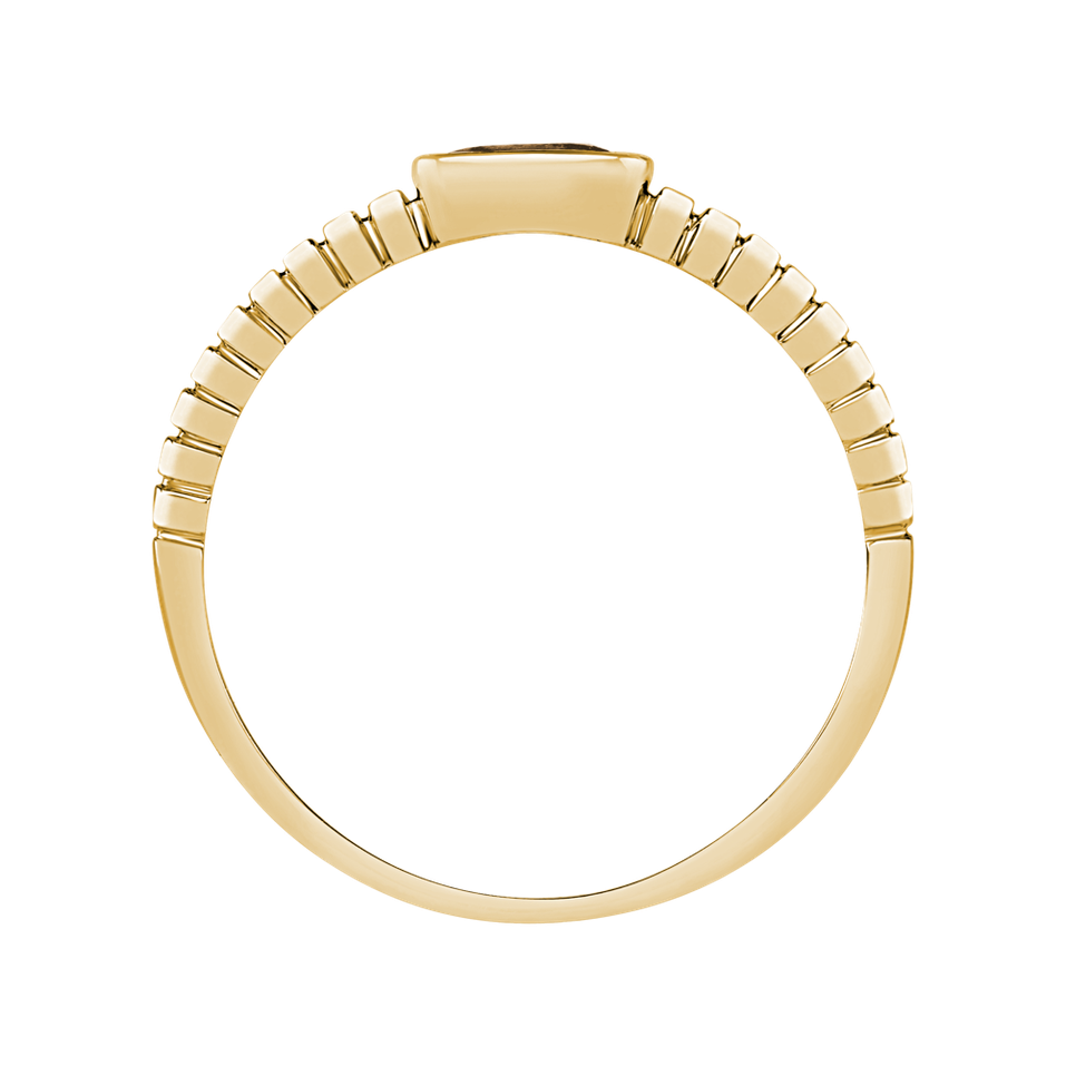 Prsten s citrínem Bonbon