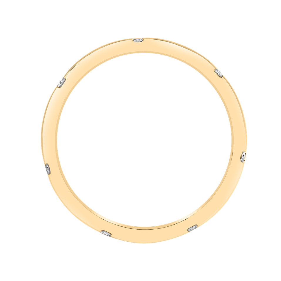 Prsten s diamanty Royal Crown