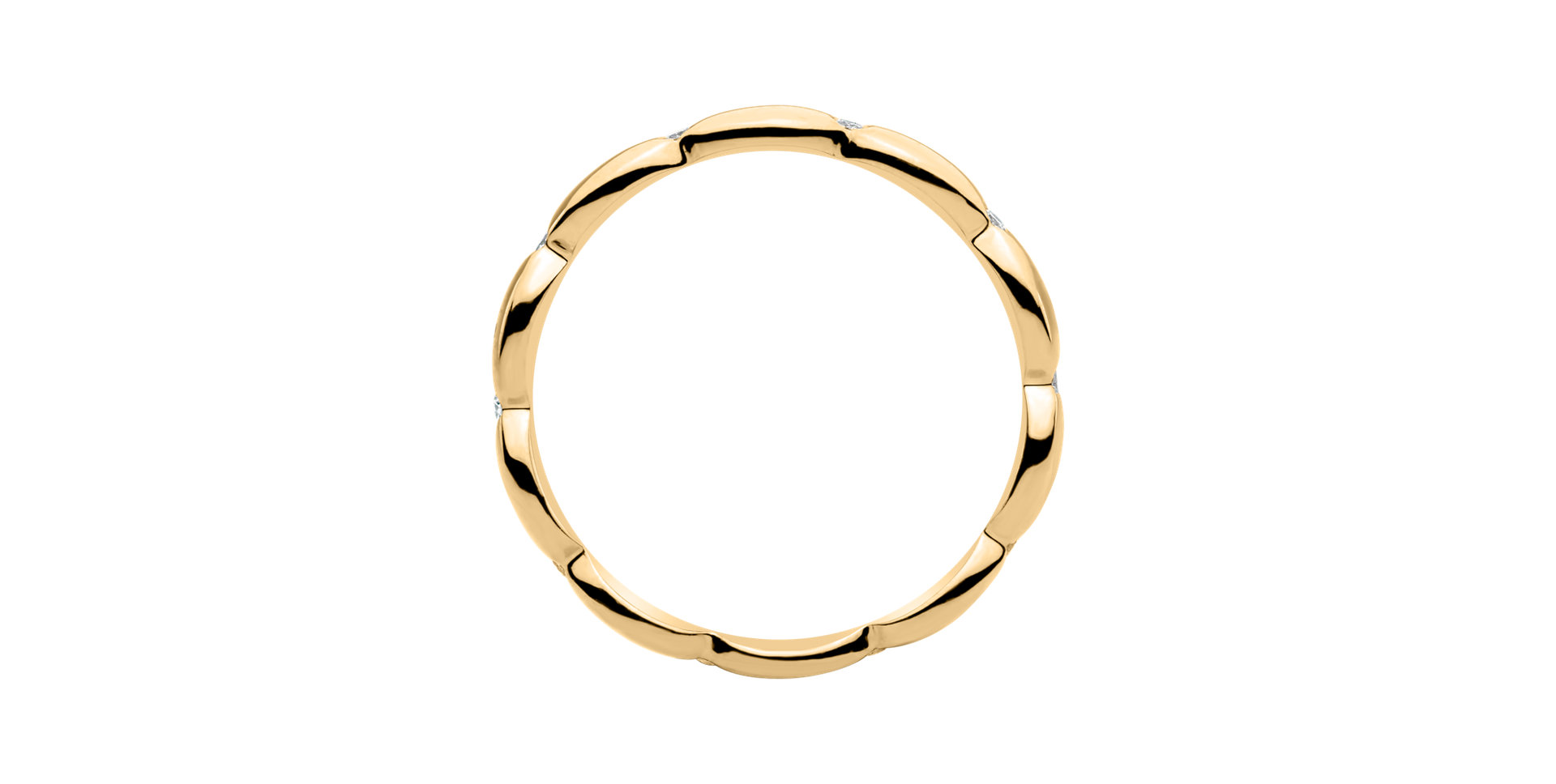 Prsten s diamanty Princess Crown