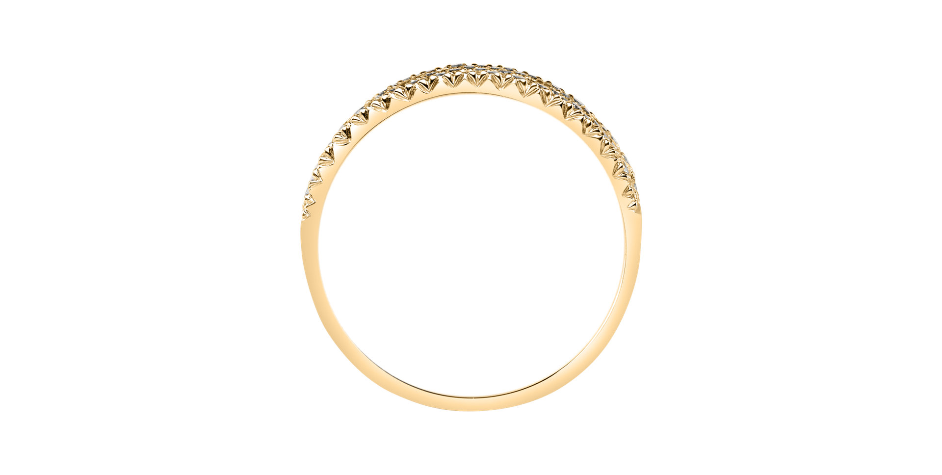 Prsten s diamanty Shiny Eternity