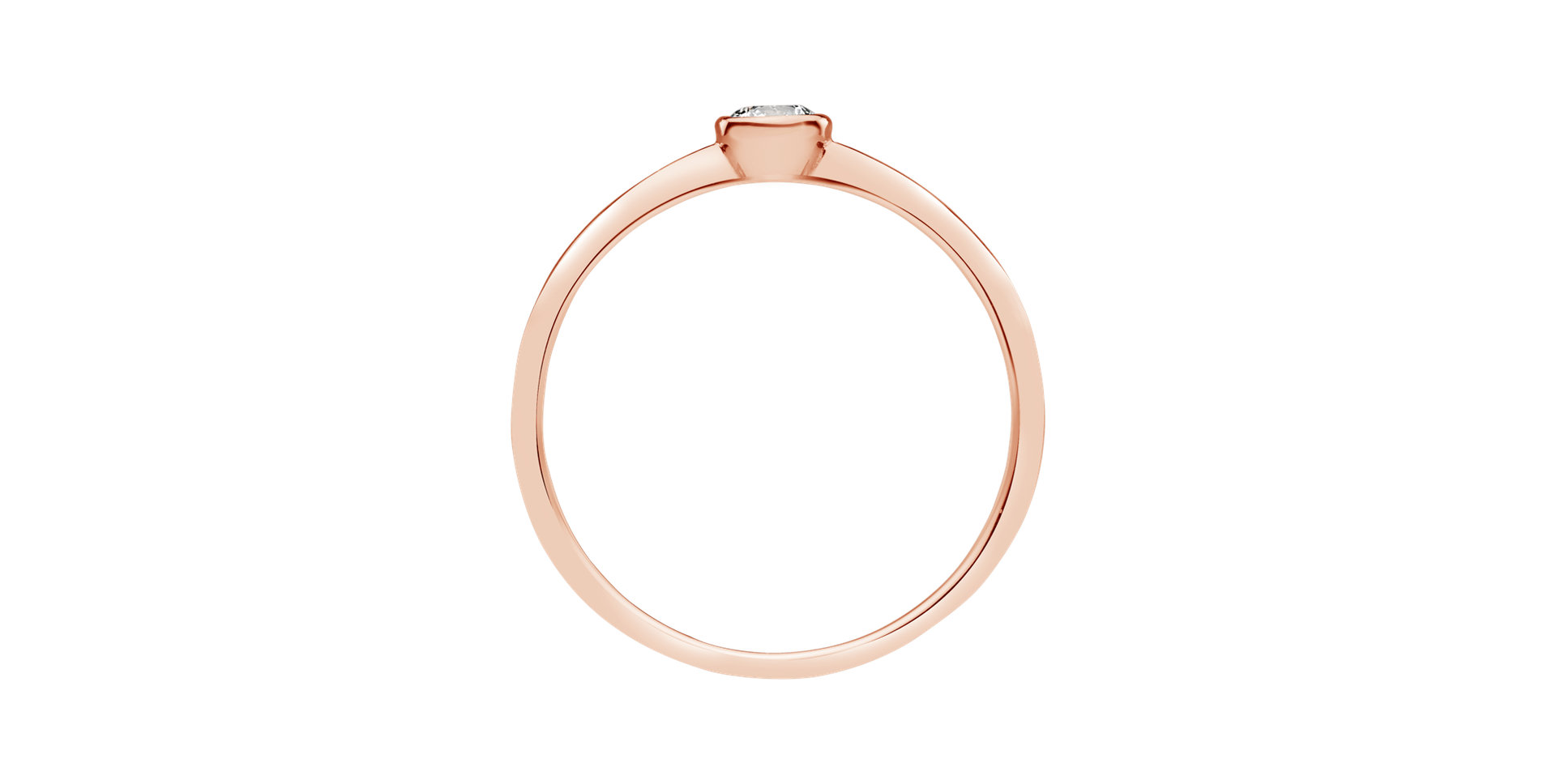 Prsten s diamantem Seductive Glow