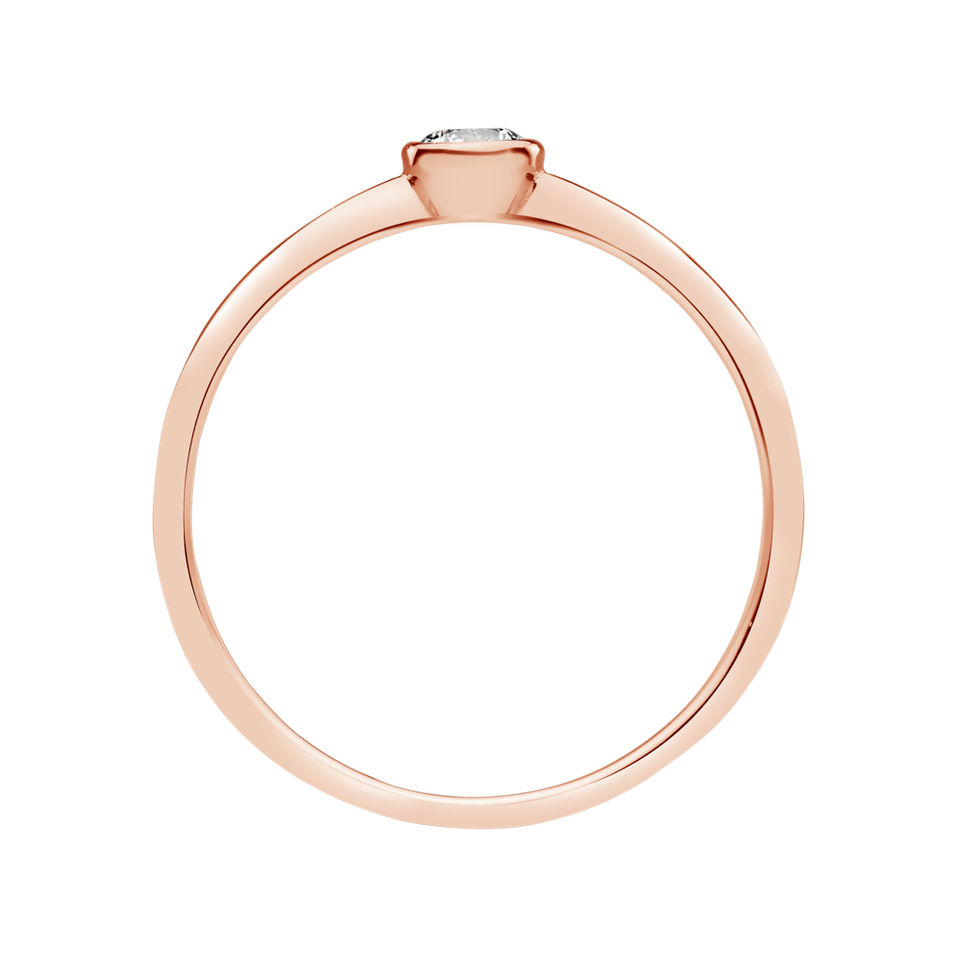 Prsten s diamantem Seductive Glow