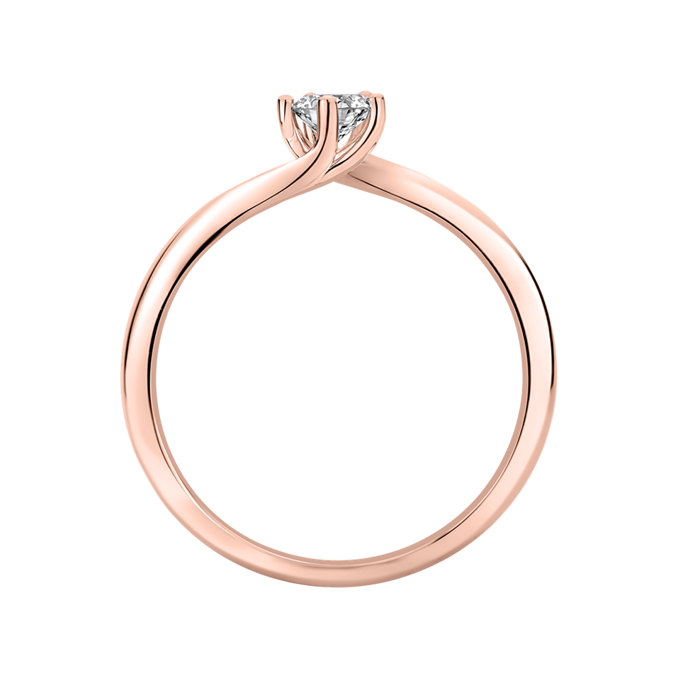 Prsten s diamantem Vivid Love