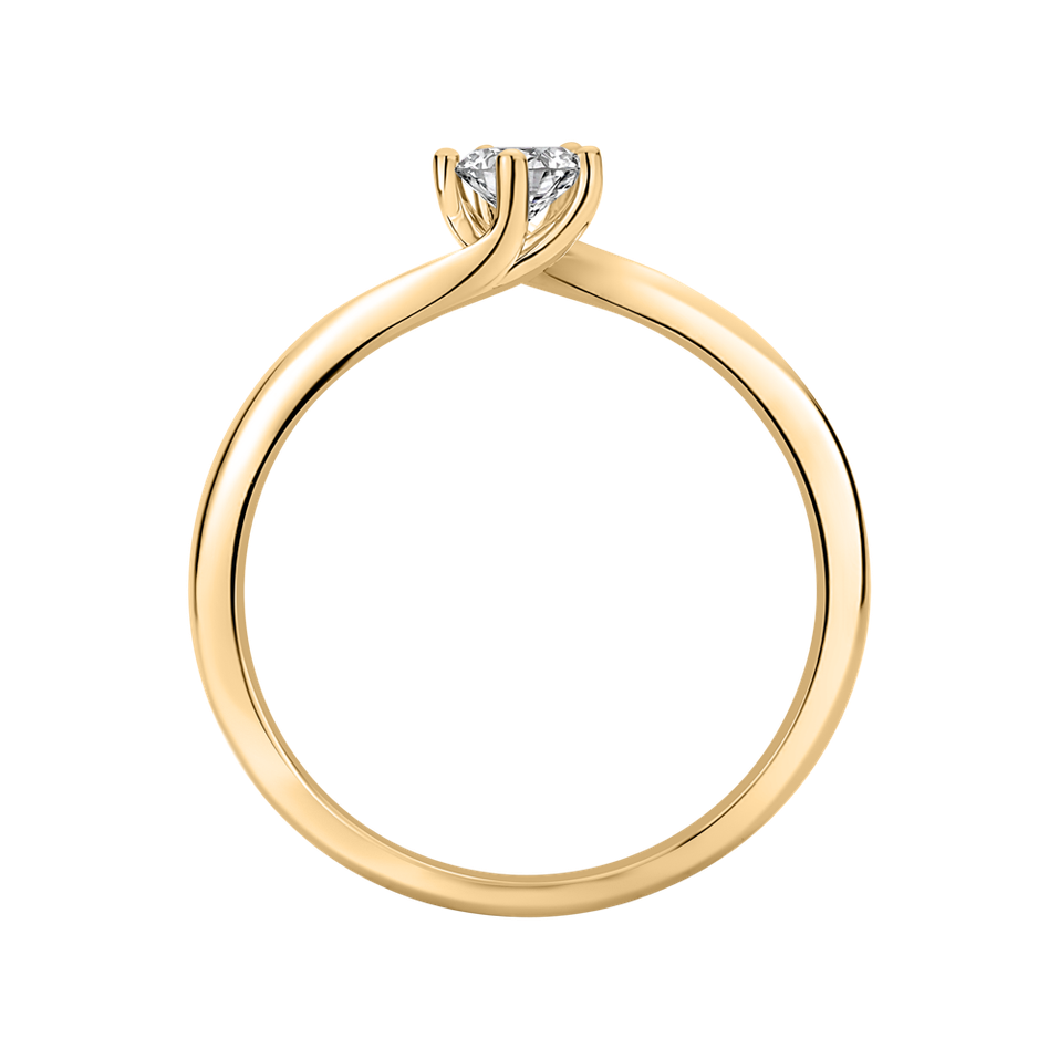 Prsten s diamantem Vivid Love