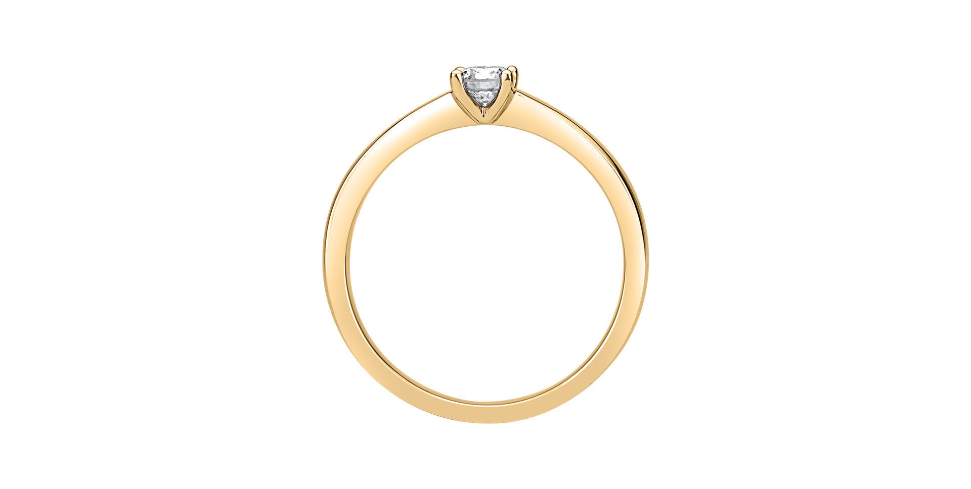 Prsten s diamantem Lovely Spark