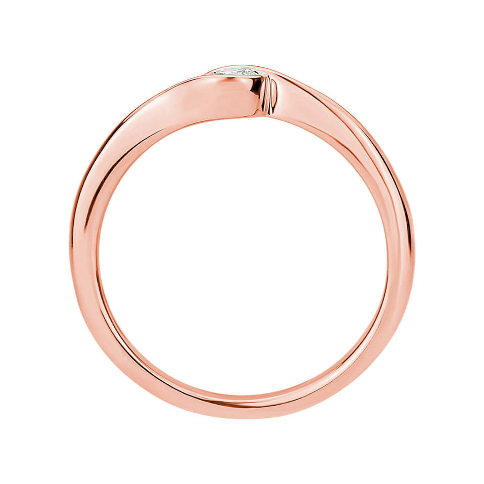 Prsten s diamantem Shiny Joy