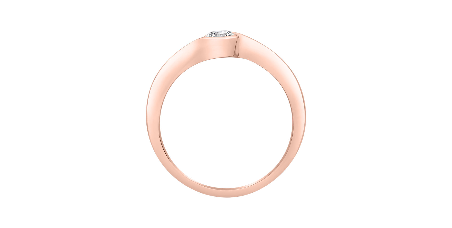 Prsten s diamantem Shiny Joy