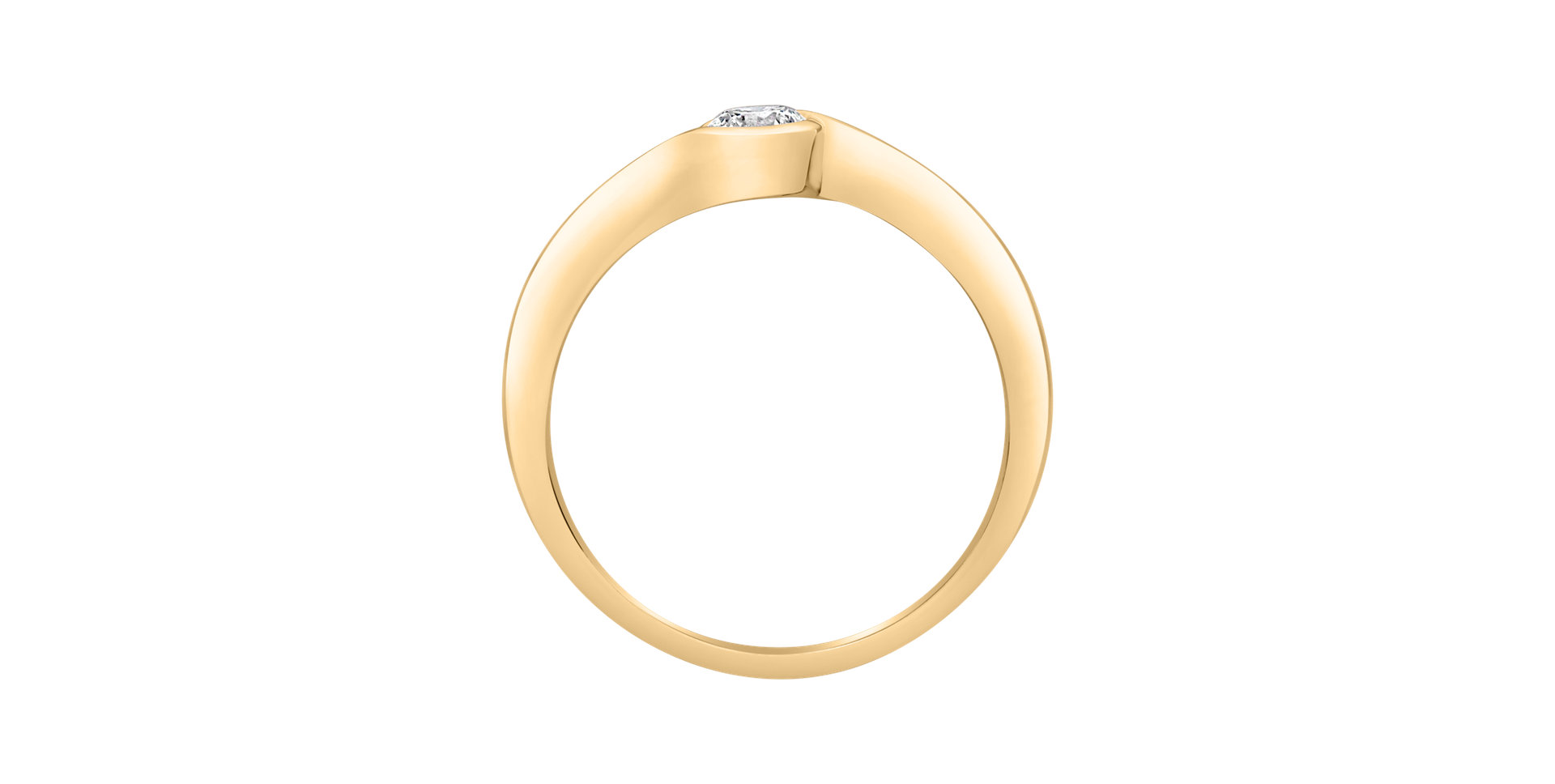 Prsten s diamantem Shiny Joy