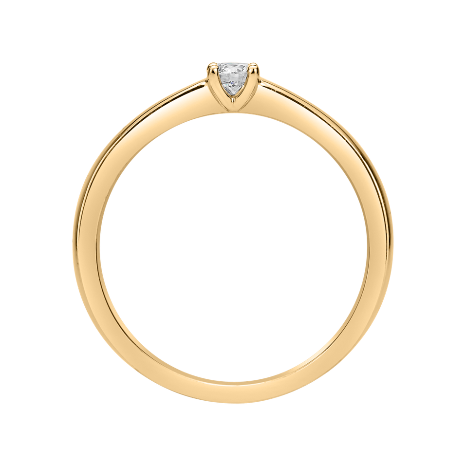 Prsten s diamantem Lovely Spark