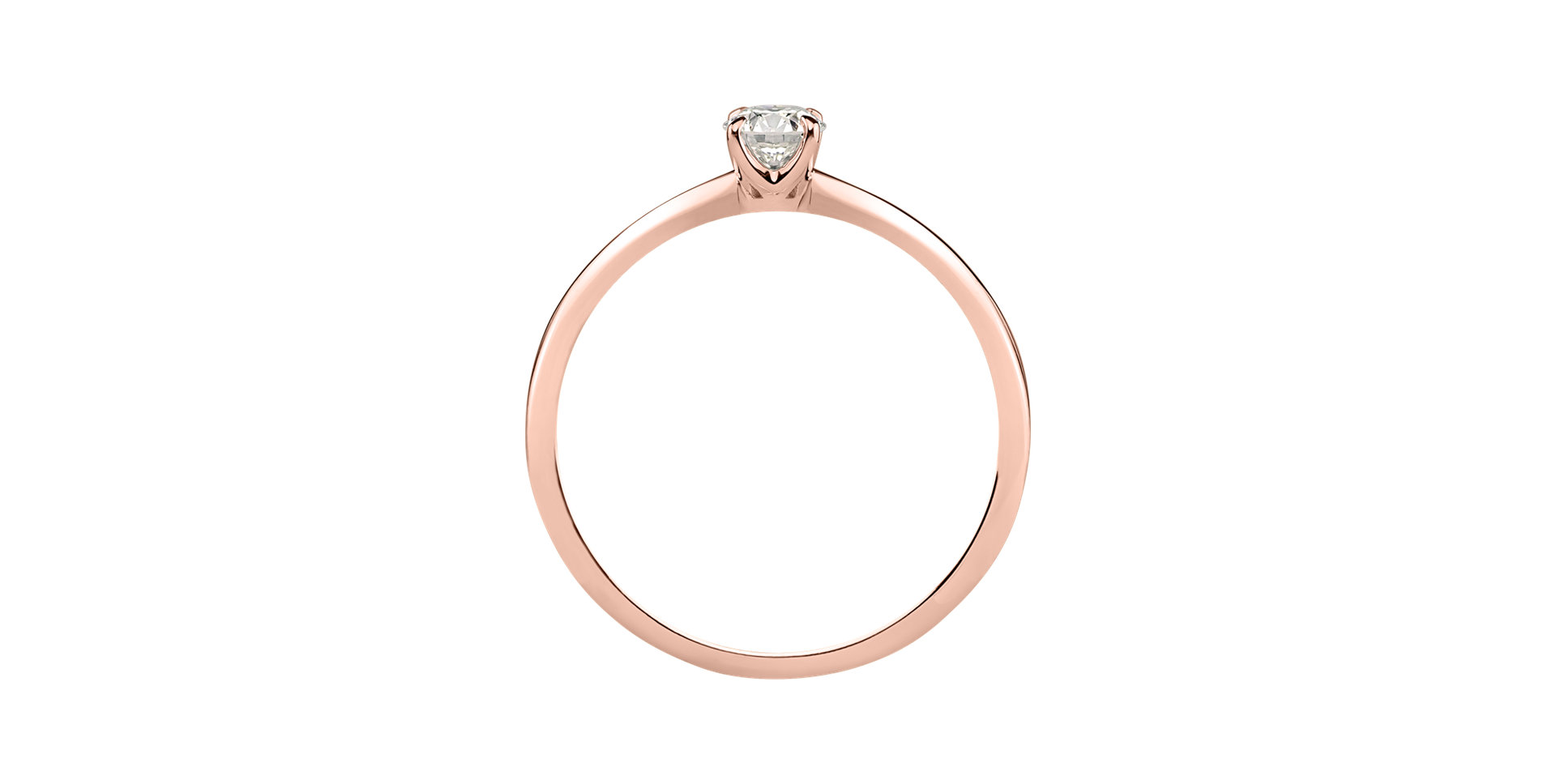 Prsten s diamantem One Love