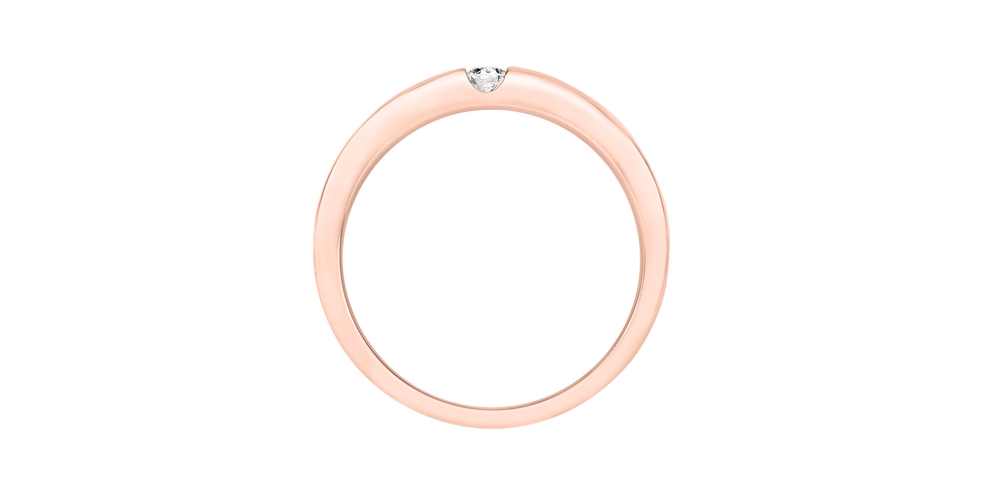 Prsten s diamantem Tender Love